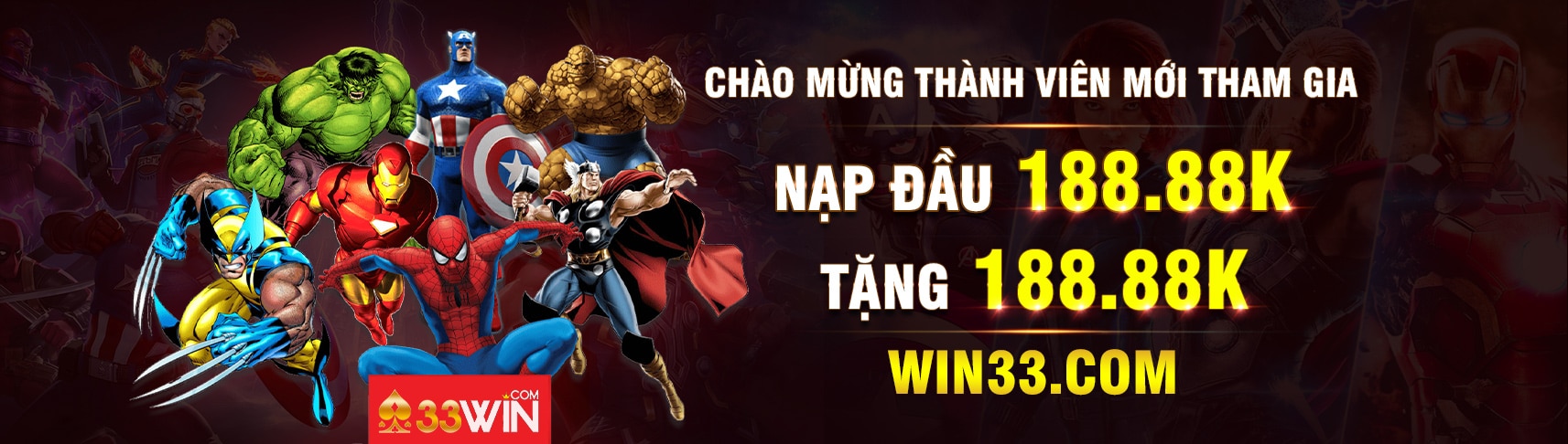 banner thưởng tân thủ